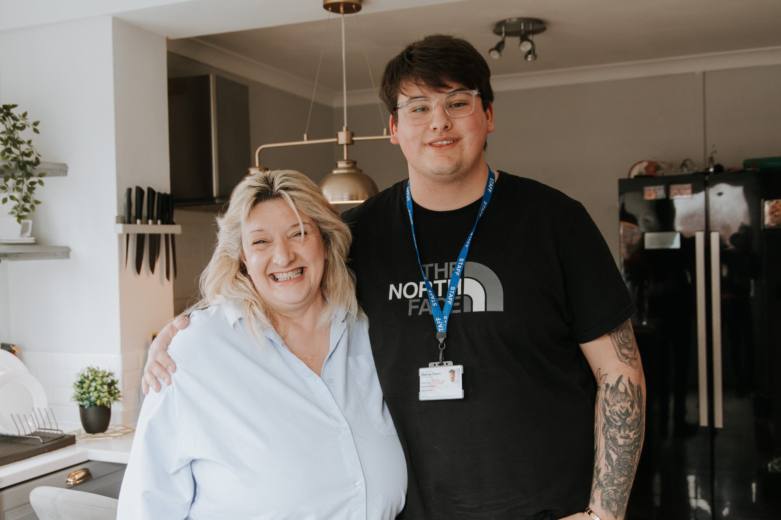 darryl and deb, foster family from blaenau gwent